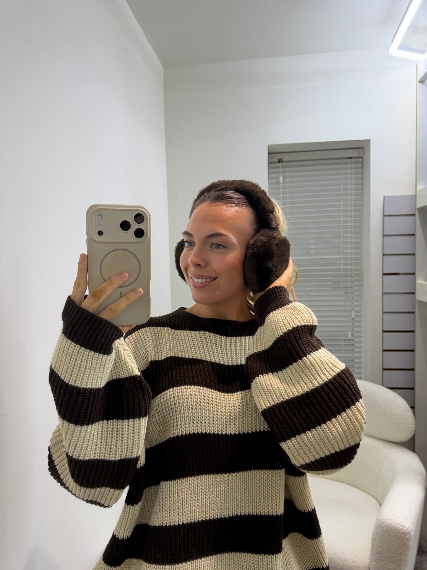 Chocolate Brown WinterLuxe Earmuffs