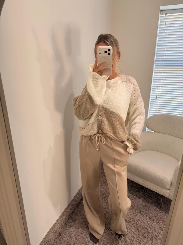 Stone Smart Causal Jogger Trousers