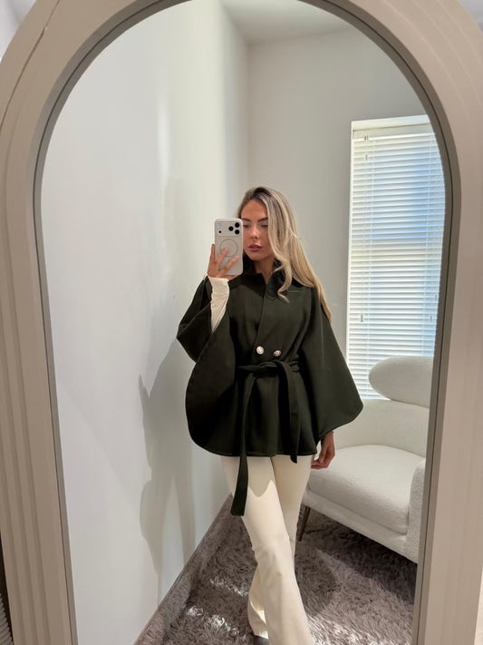 The Khaki Belle Cape