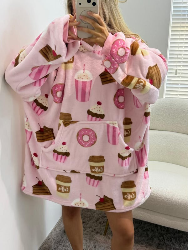 Ell’s Pink Coffee Oodie