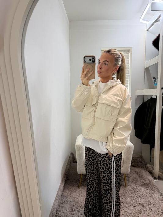 Lightweight Hooded Utility Jacket