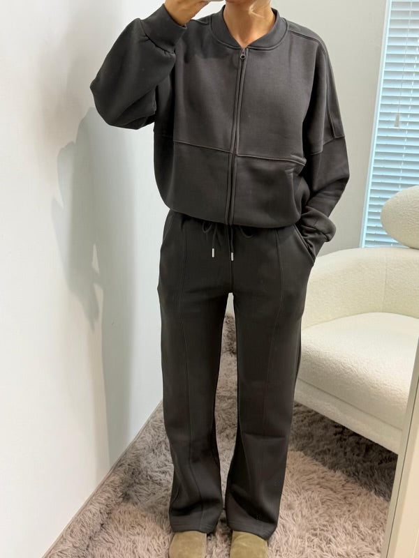 Slate Grey Bomber Tracksuit