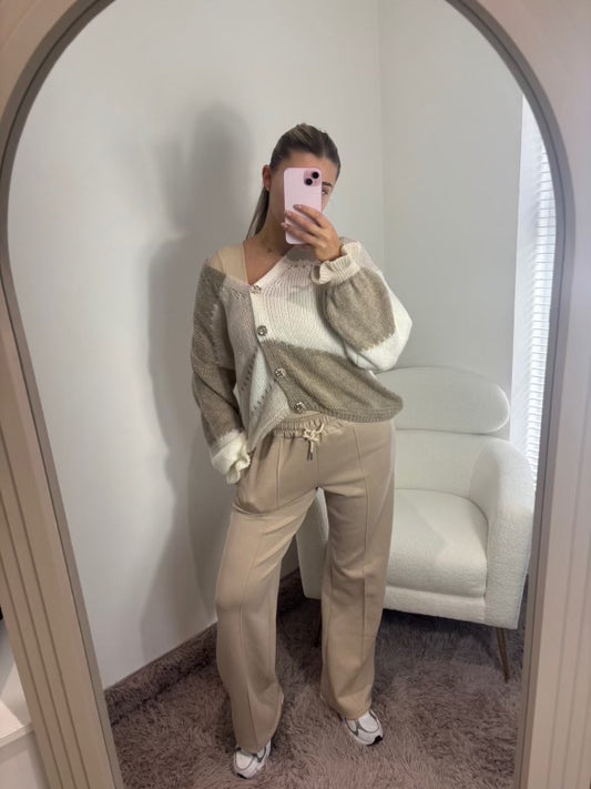 The Cocoa Comfort Knit Button - Up Cardigan