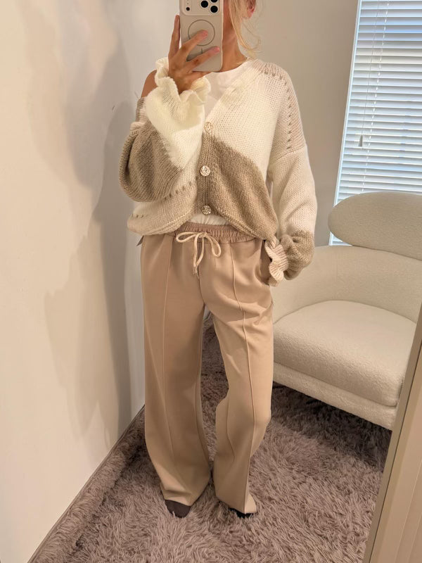 Stone Smart Causal Jogger Trousers