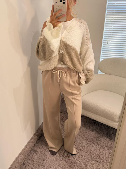 Stone Smart Causal Jogger Trousers